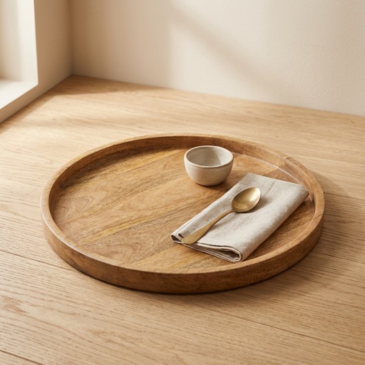 Timbercraft Tablett Bali - Mangoholz