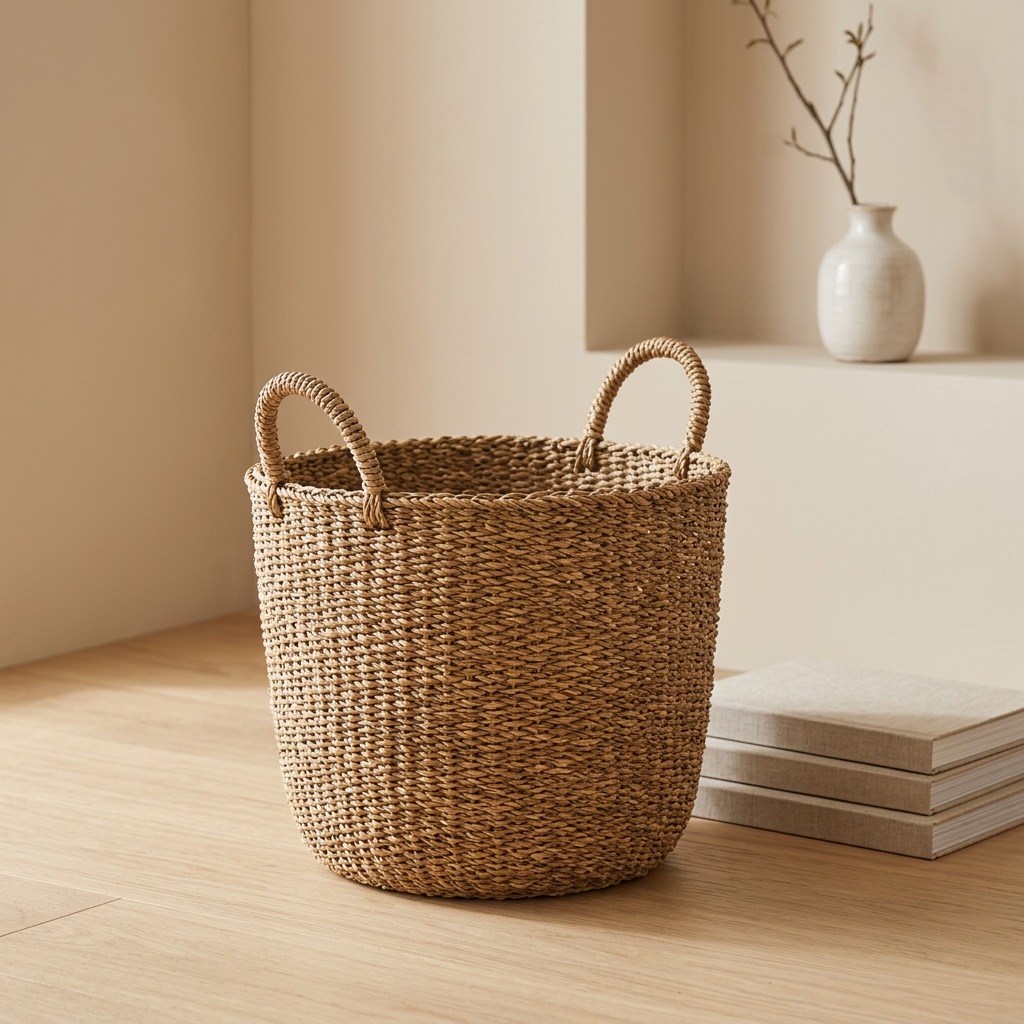 Nordic Living Aufbewahrungskorb Oslo - Natur