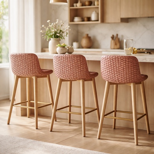 Dutch Design Co. Barhocker Malmö - Altrosa