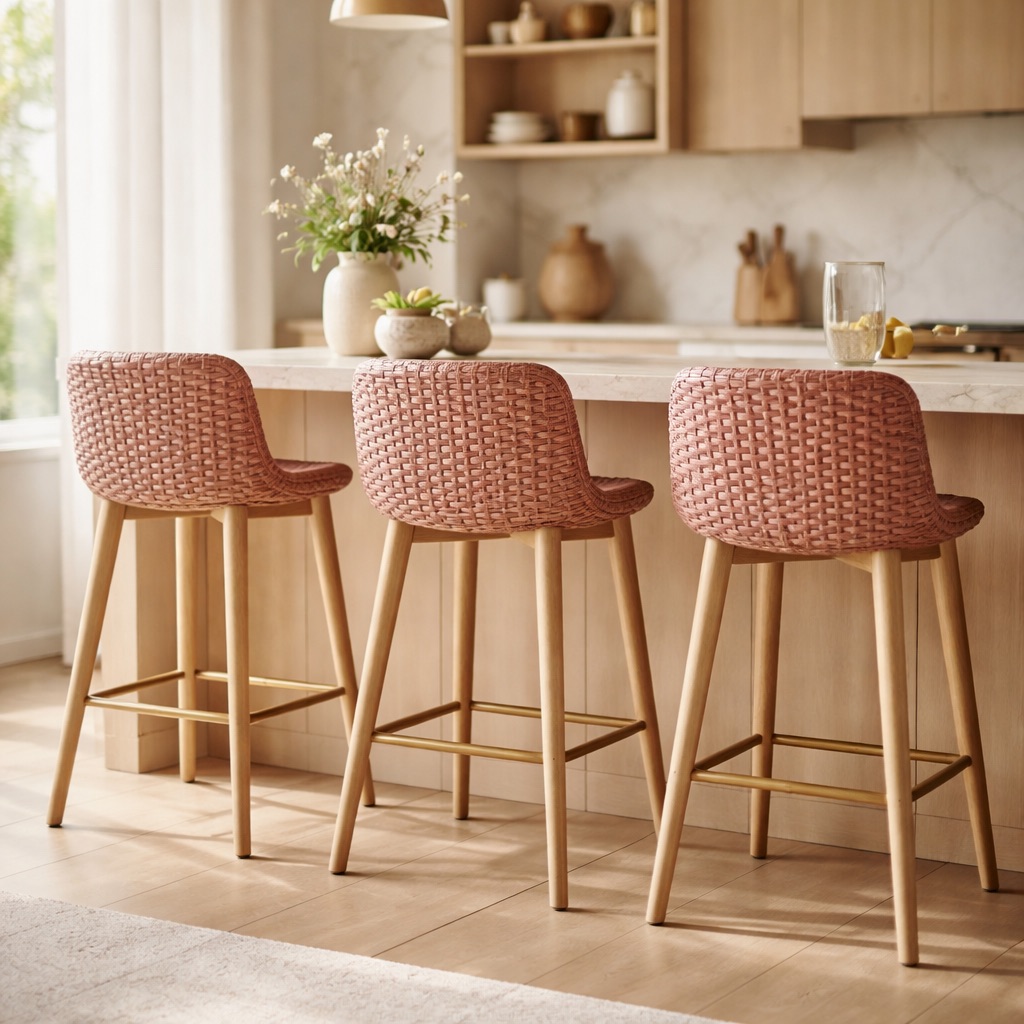 Dutch Design Co. Barhocker Malmö - Altrosa