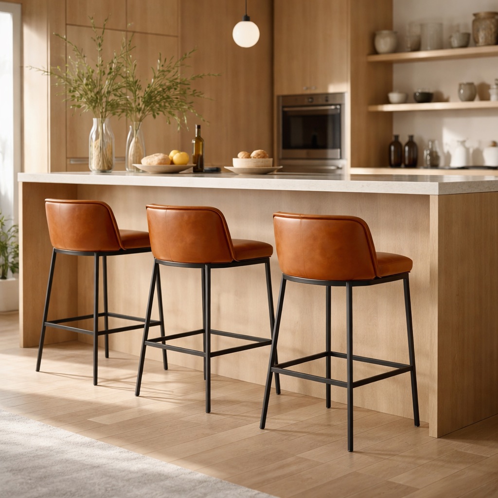 WonenXL Collection Barhocker Utrecht - Cognac
