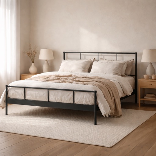 Casa Moderna Platformbett Amsterdam - Anthrazit