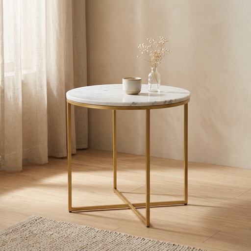 Studio Milano Beistelltisch Chelsea - Metall Gold