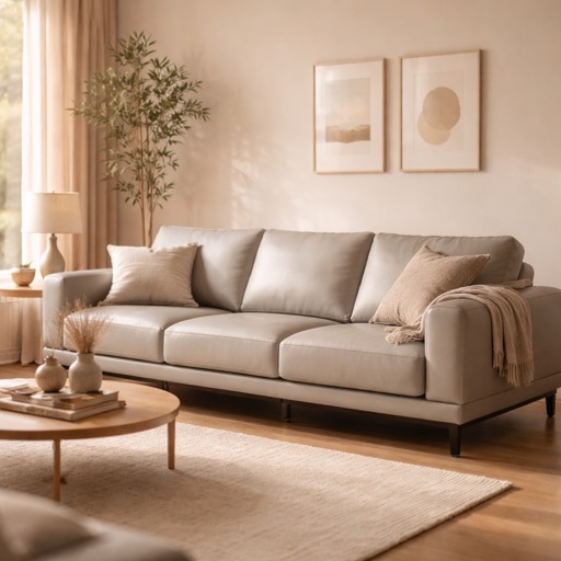 Zen Interiors 2-Sitzer Sofa Haarlem - Hellgrau