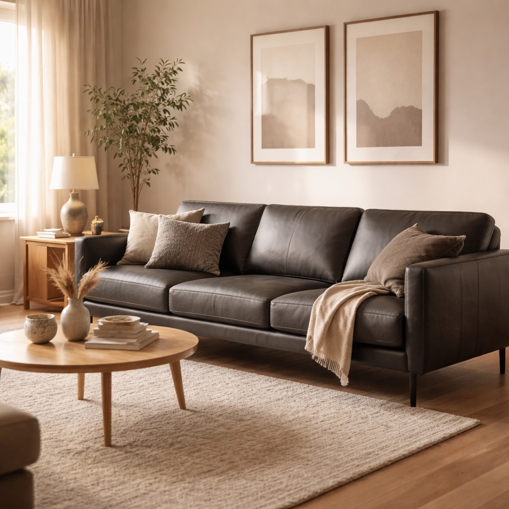 OakWood Originals 4-Sitzer-Sofa Soho - Dunkelgrau