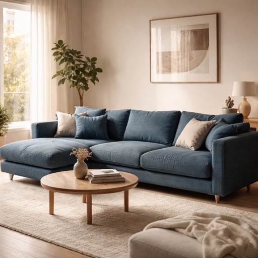 WonenXL Collection 4-Sitzer Sofa Utrecht - Petrolblau
