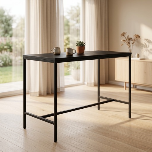 Urban Loft Bartisch Brooklyn - Schwarz