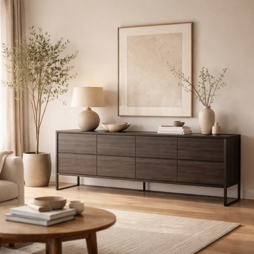 Zen Interiors Sideboard Amsterdam - Anthrazit