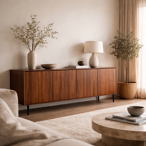 Studio Milano Dressoir Verona - Nussbaum