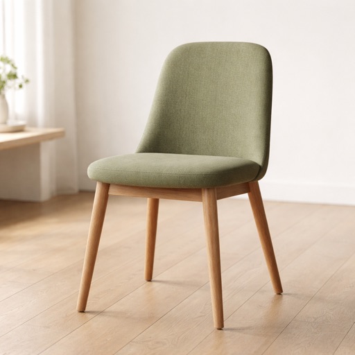 Dutch Design Co. Schalensessel Lyon - Olivgrün