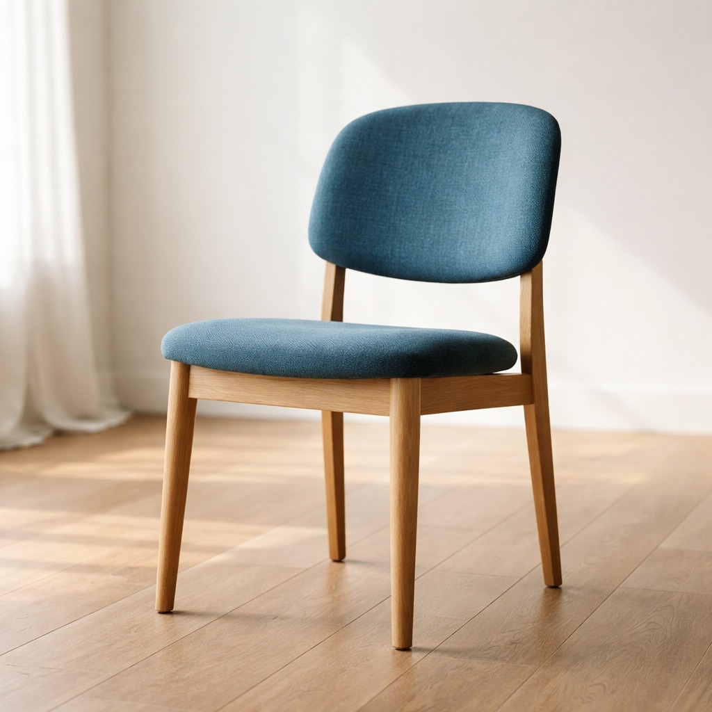 Dutch Design Co. Esszimmerstuhl Milano - Petrolblau