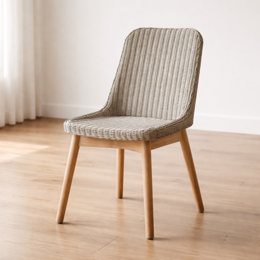 WonenXL Collection Schalenstuhl Torino - Hellgrau