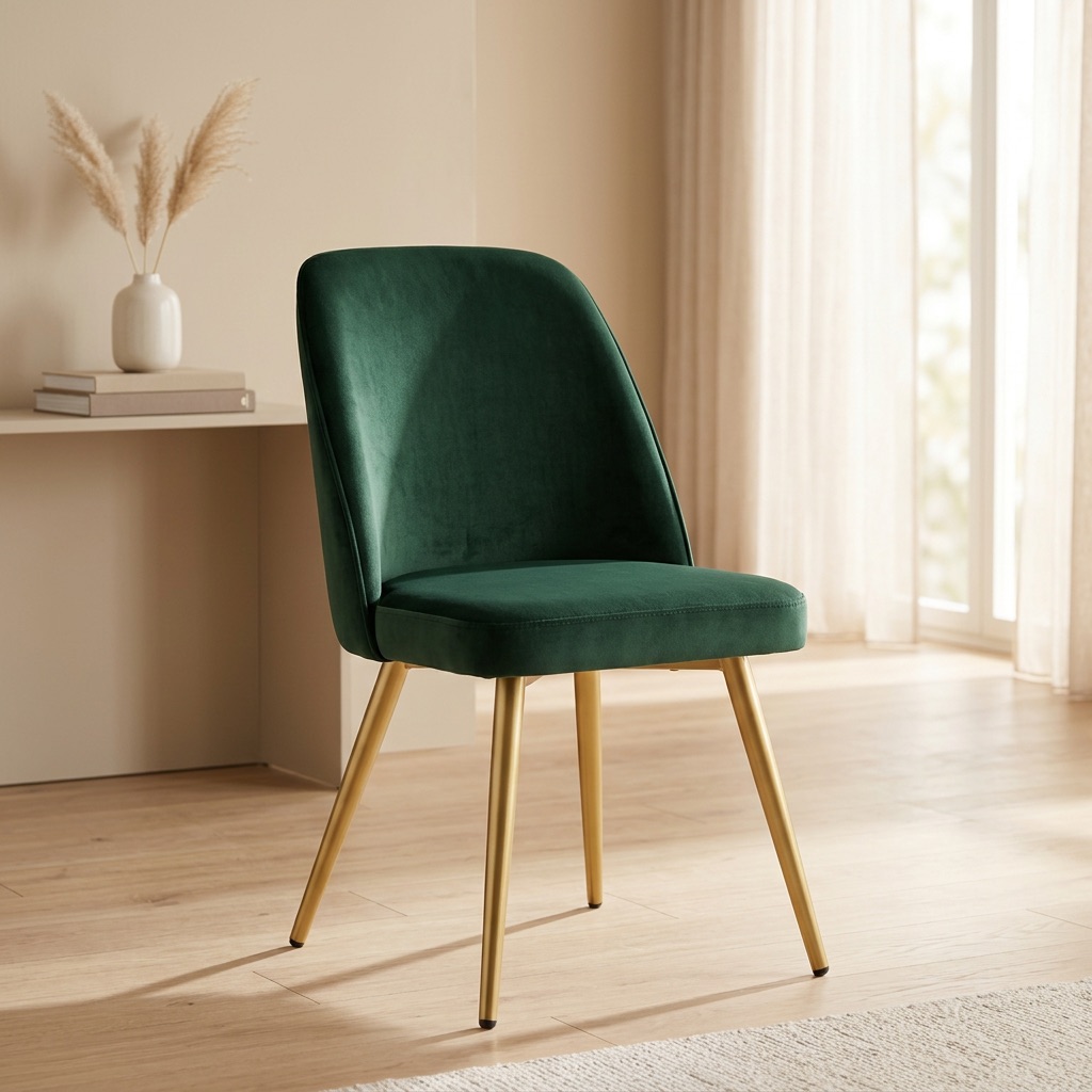 Studio Milano Esszimmerstuhl Milano - Dunkelgrün