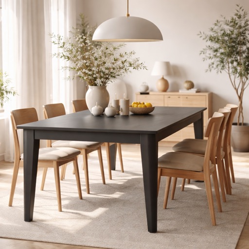 WonenXL Collection Esstisch Bergen - MDF lackiert 216x87
