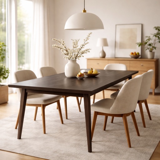 Dutch Design Co. Ovale Esstisch Normandie - Nussbaum 133x138