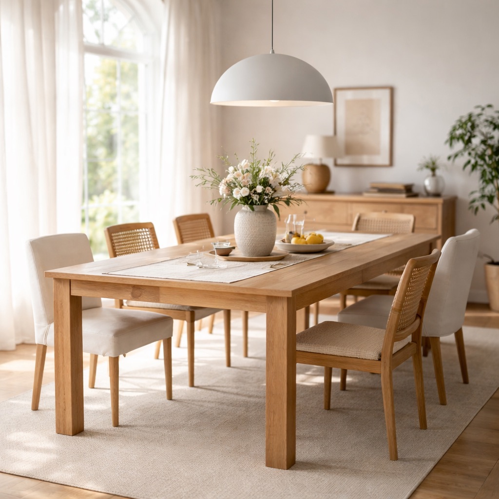 Maison Belle Esstisch Vienna - Mangoholz 163x95