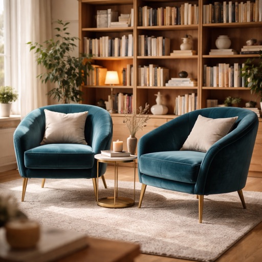WonenXL Collection Loungesessel Leiden - Petrolblau