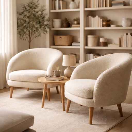 WonenXL Collection Sessel Oslo - Creme