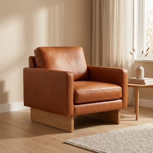 Timbercraft Sessel Havana - Cognac