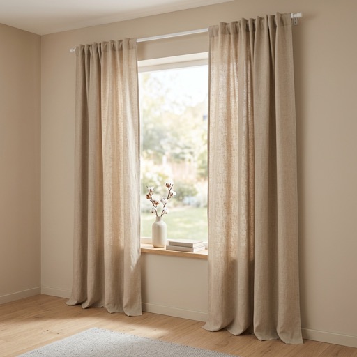 Nordic Living Vorhang Oslo - Beige