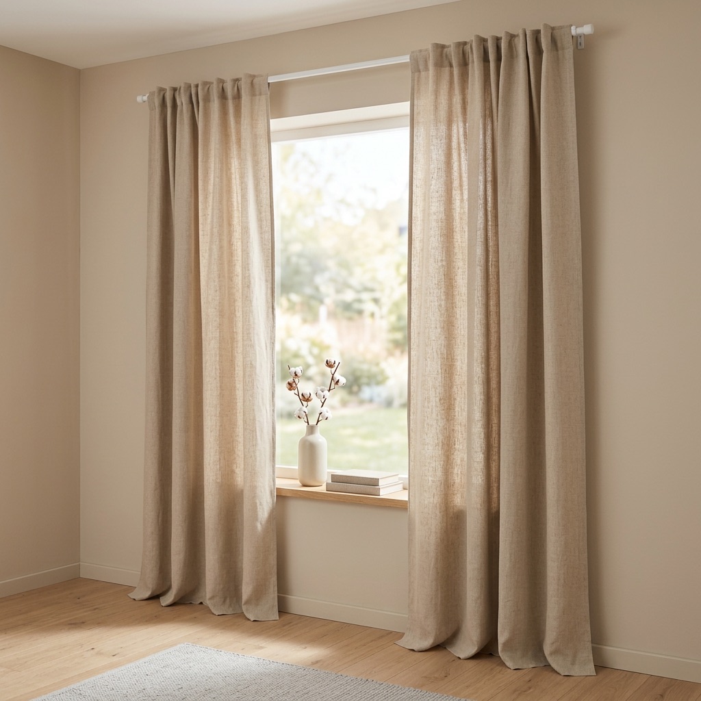 Nordic Living Vorhang Oslo - Beige