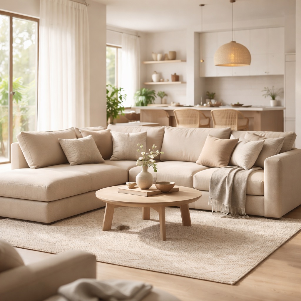 Studio Milano Ecksofa links Zurich - Sandfarben
