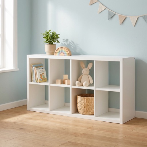 Kidz Interior Kinderbücherregal Oslo - Weiß