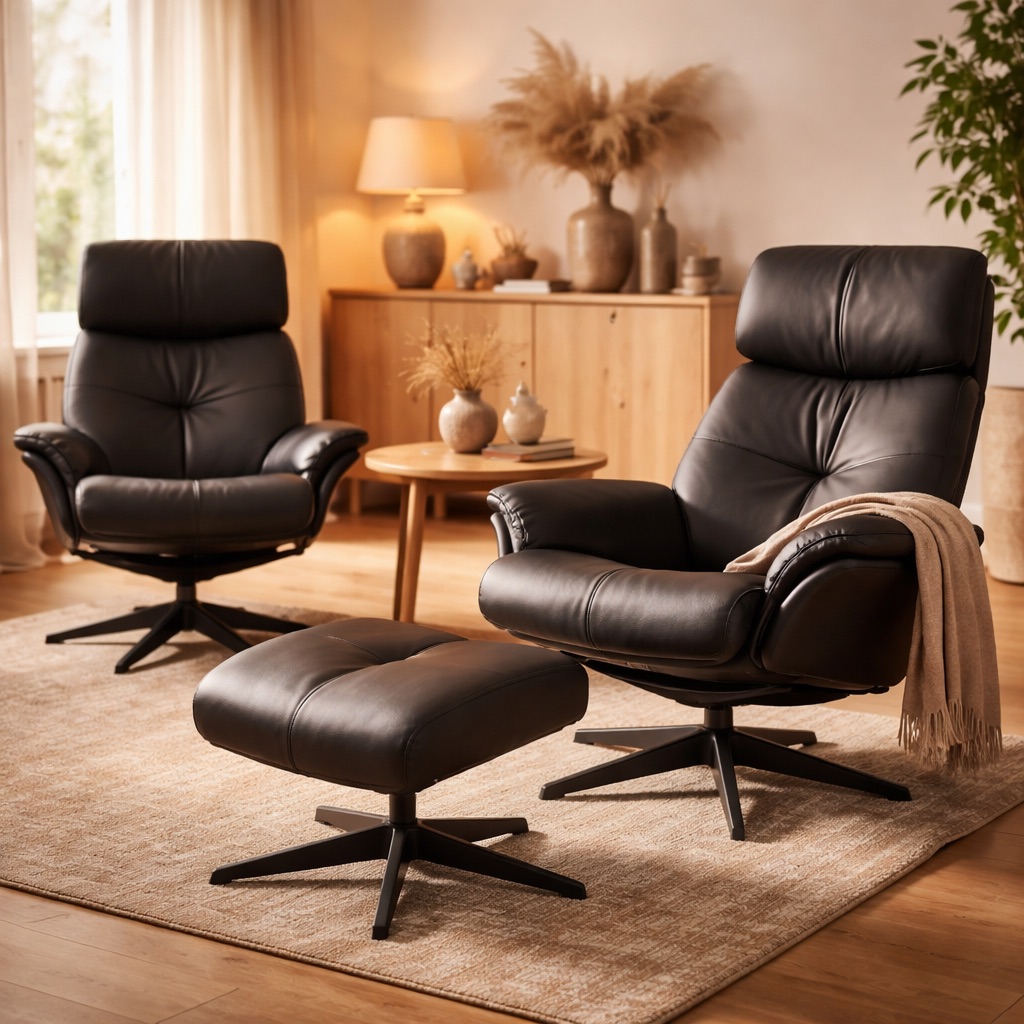 WonenXL Collection Relaxsessel Normandie - Schwarz