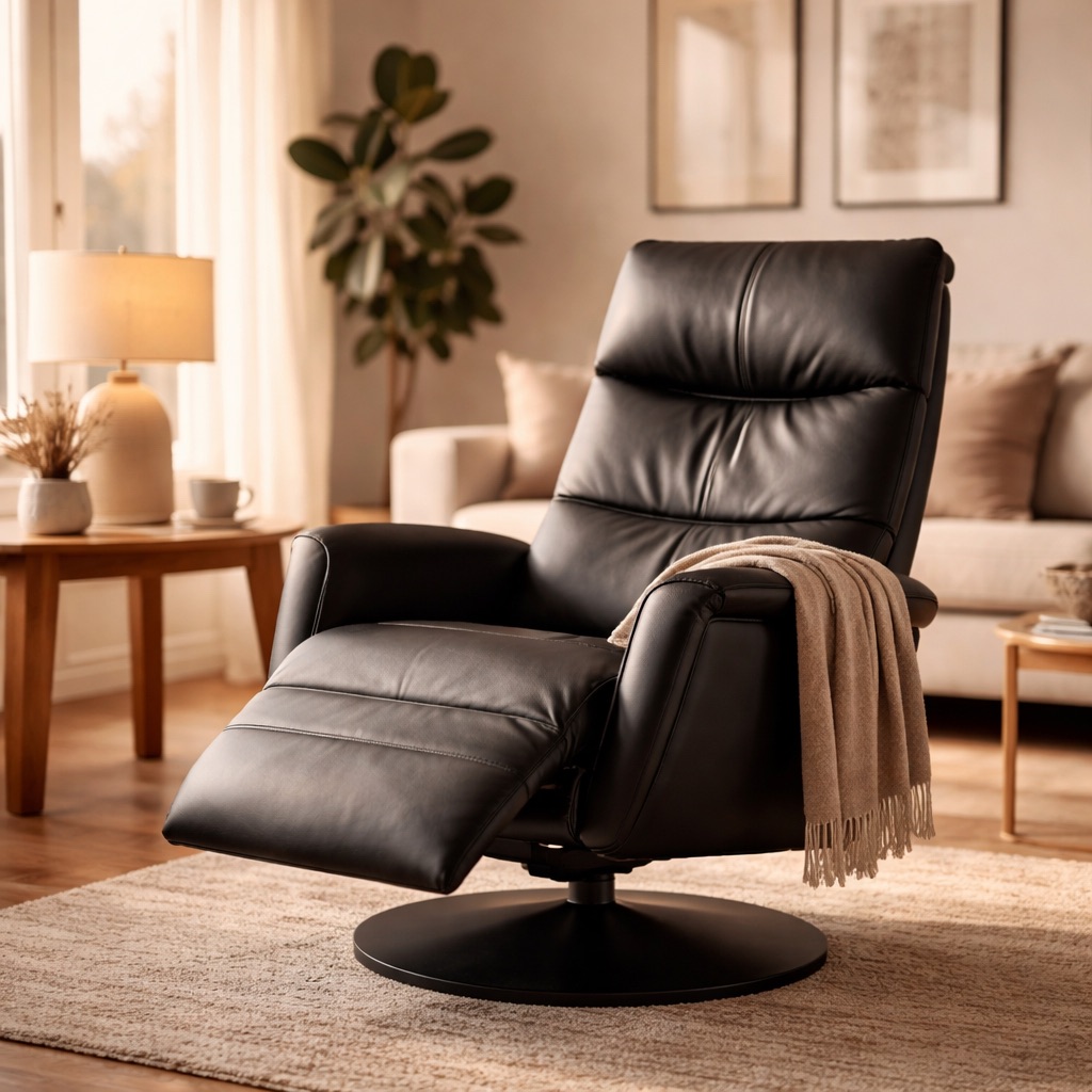 Maison Belle Relaxsessel Osaka - Schwarz