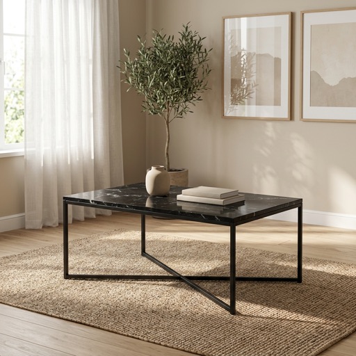 Studio Milano Couchtisch Bergen - Schwarz