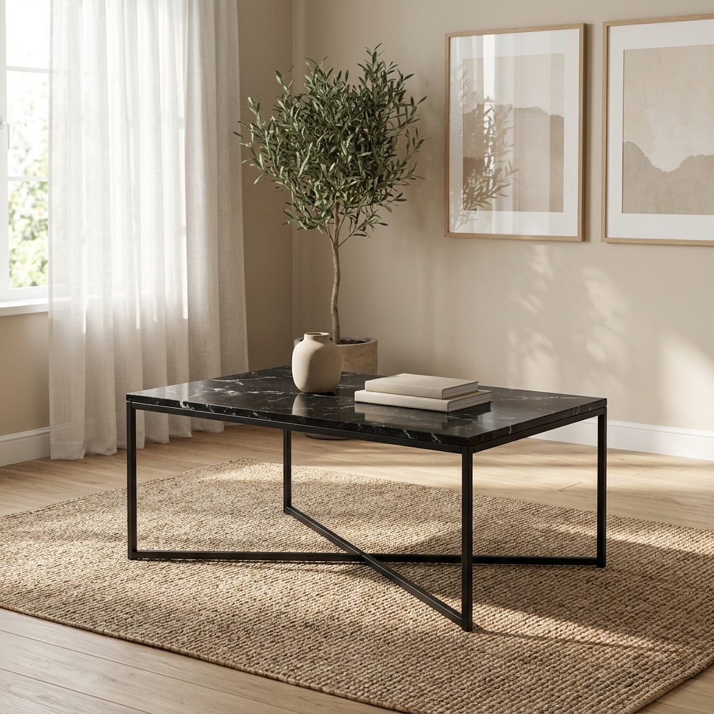 Studio Milano Couchtisch Bergen - Schwarz