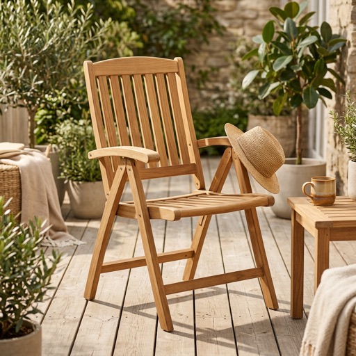 Timbercraft Gartenstuhl Bali - Teak
