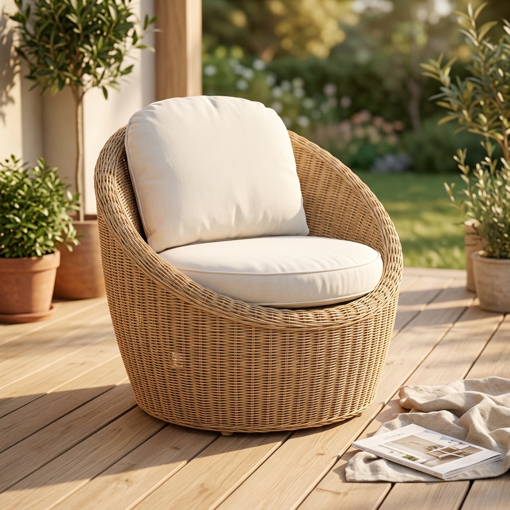 Casa Moderna Loungesessel für den Garten Ibiza - Natur