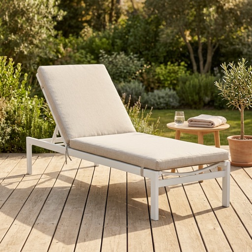 Maison Belle Sonnenliege Provence - Weiß
