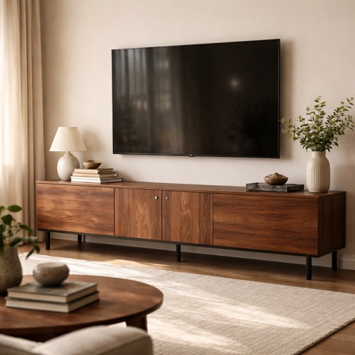Maison Belle TV-Möbel Copenhagen - Nussbaum