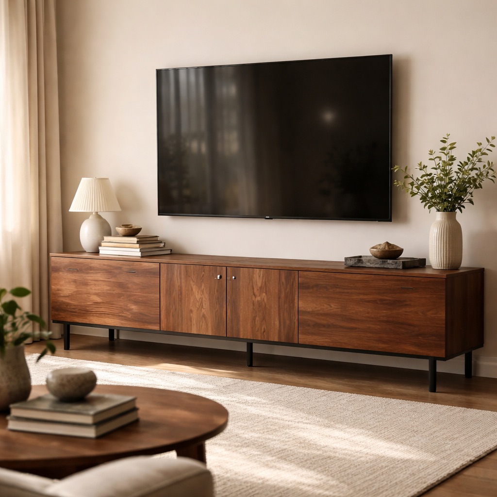 Maison Belle TV-Möbel Copenhagen - Nussbaum