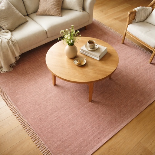 Nordic Living Teppich Ibiza - Altrosa 150x200