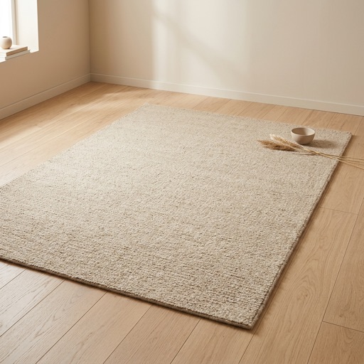Nordic Living Wollteppich Oslo - Beige