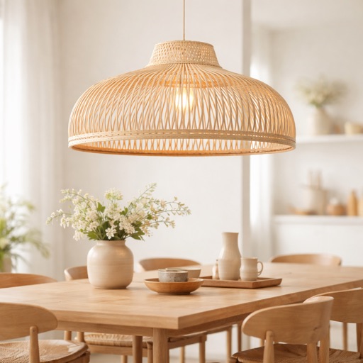 Timbercraft Pendelleuchte Napoli - Bambus