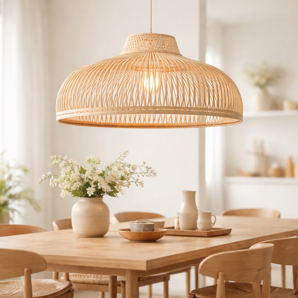 Timbercraft Pendelleuchte Napoli - Bambus