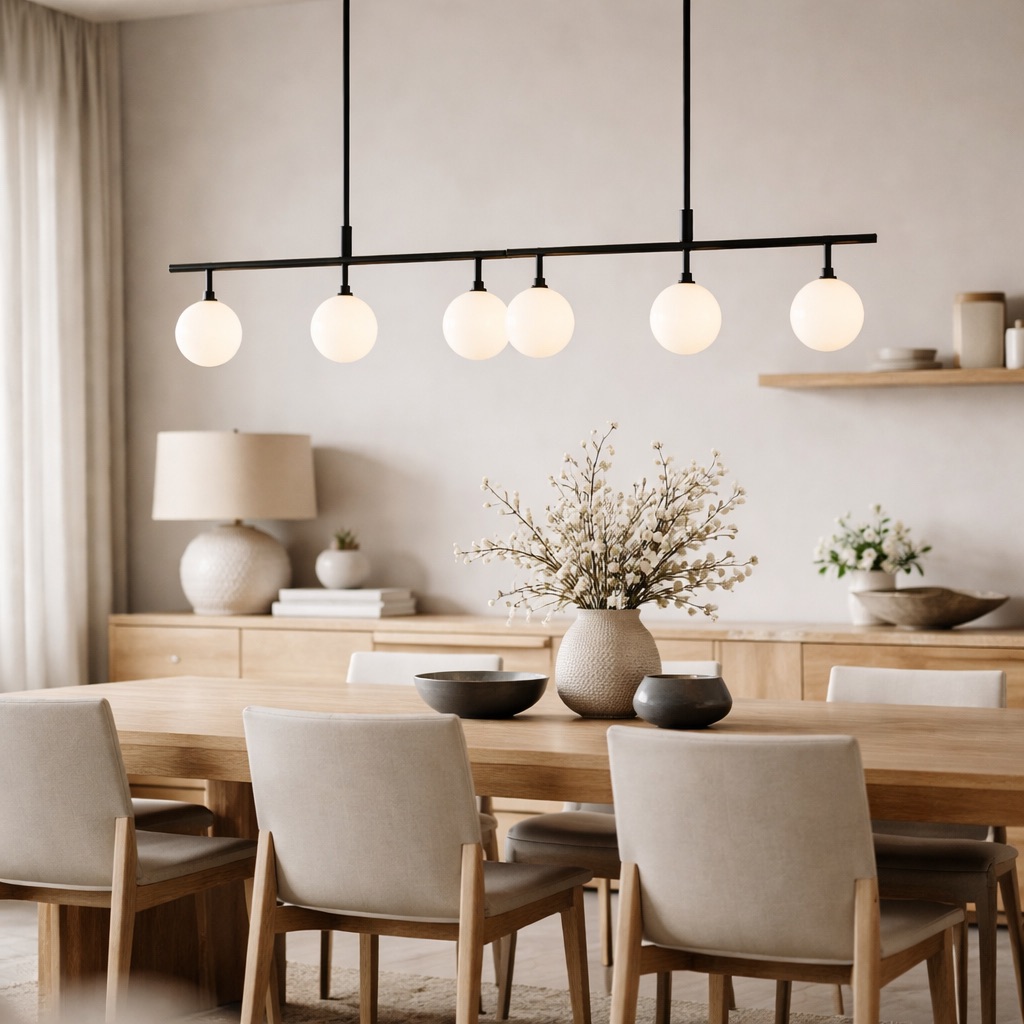 WonenXL Collection Pendelleuchte Provence - Metall Schwarz